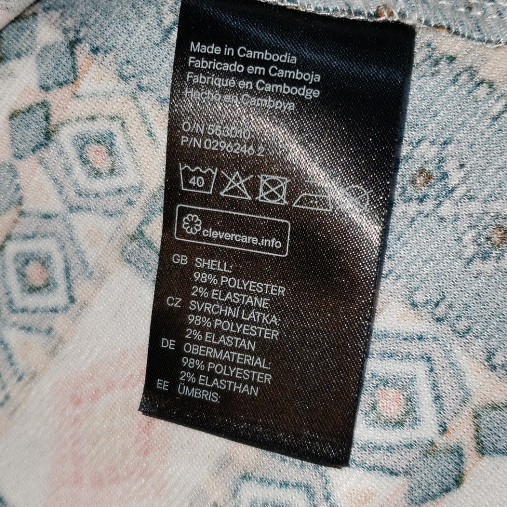H&M Skater Sleeveless A-line Dress Size XS - Picture 7 of 8